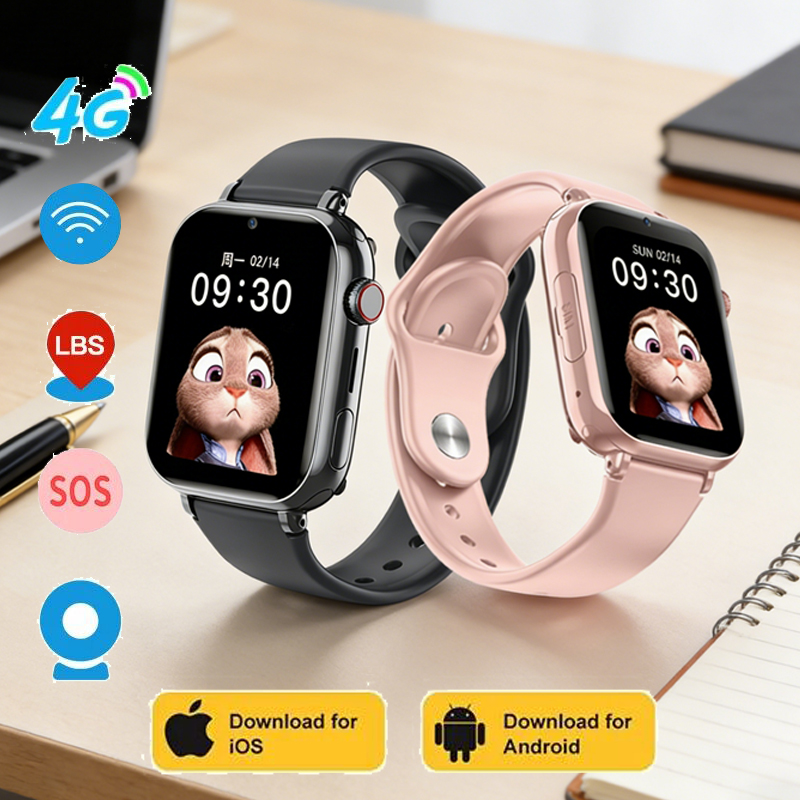 Smartwatch Watches Gift For Girls - 4G Smart Watch Kids LBS Location