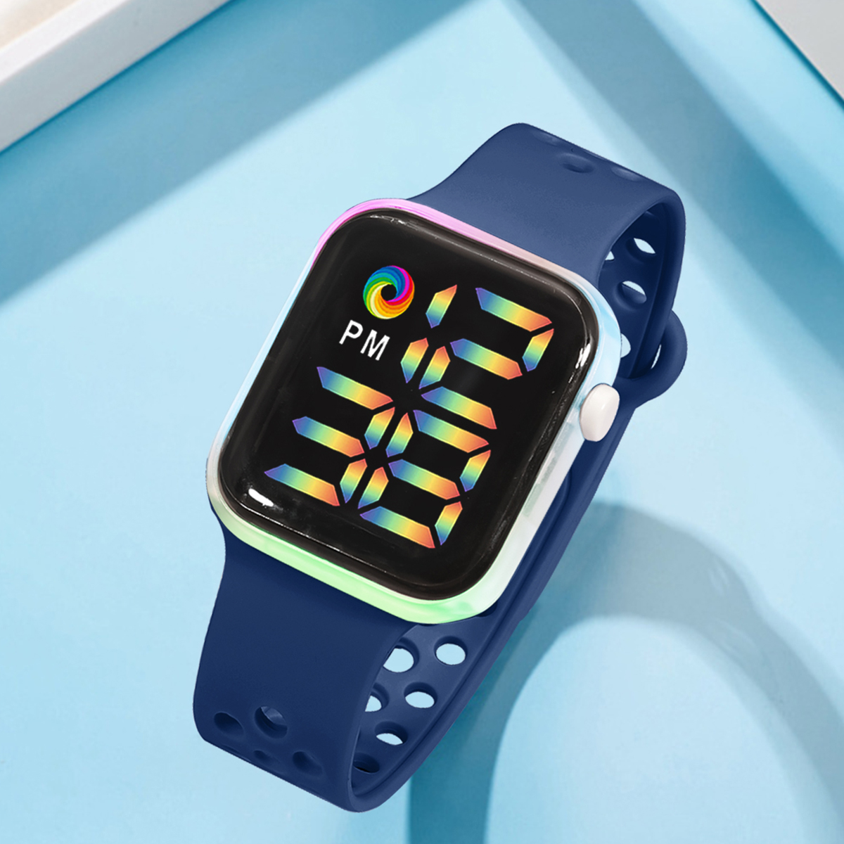Smartwatch Watches Gift For Girls - Children's Smart Electronic Watch LED Colorful