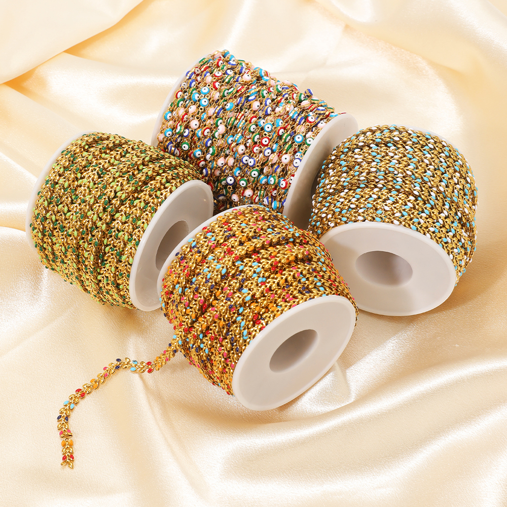Bracelet Link Remover - 1 Meter Stainless Steel Colorful Beads