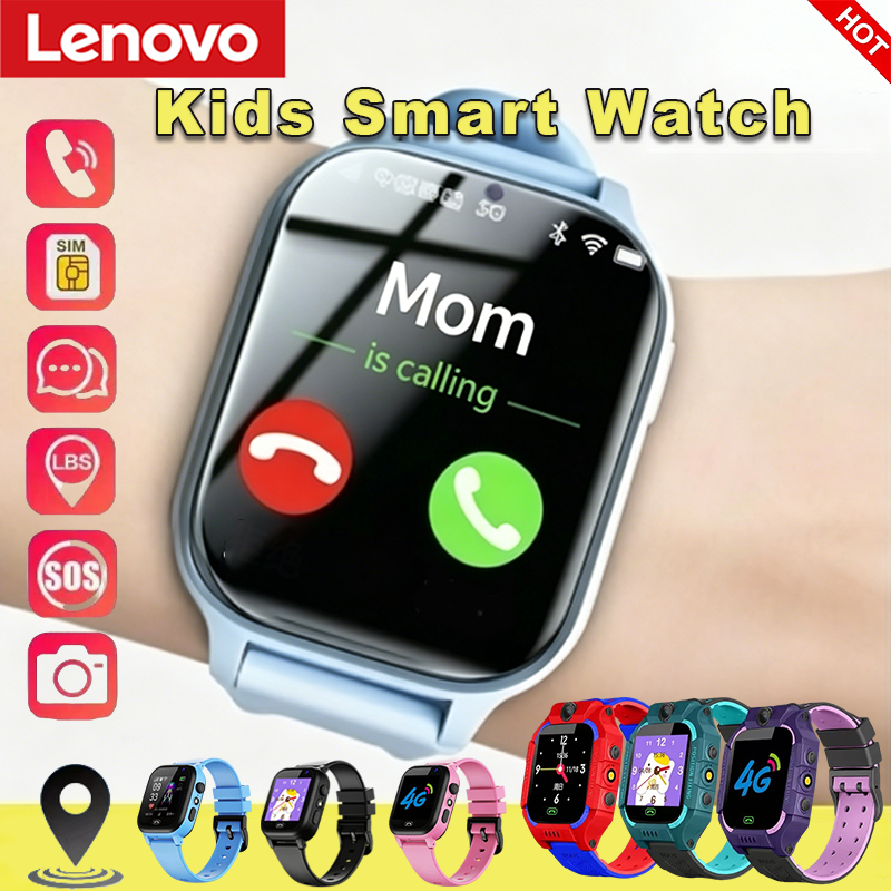 Smartwatch Watches For Kid Boy With Gps - 2026 Lenovo Waterproof Kids GPS Location