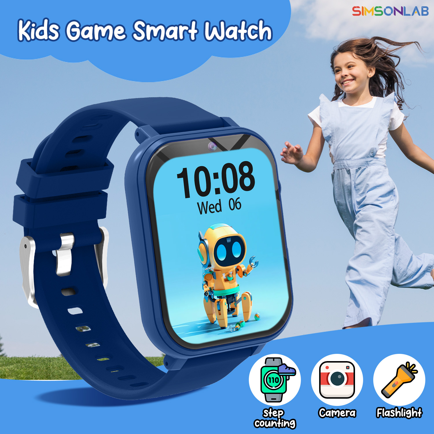 Kids Smart Watch Games Camera  - огляд і ціна Smartwatch Watches Gift For Girls