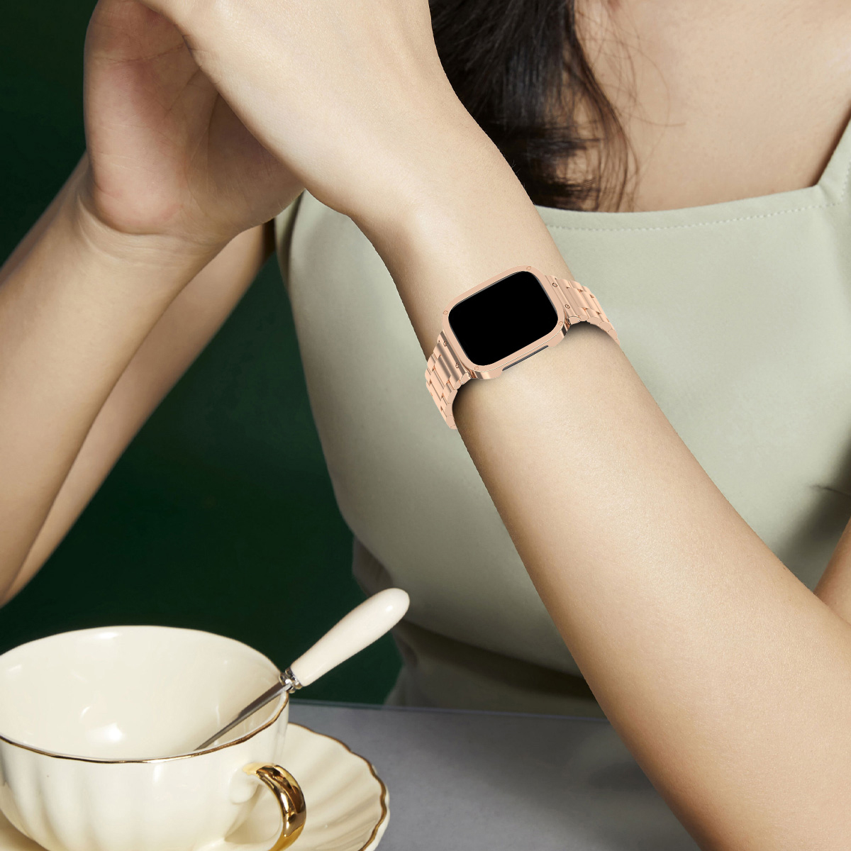 Stainless Steel Strap For Redm - огляд і ціна Smartwatch Redmi Watches