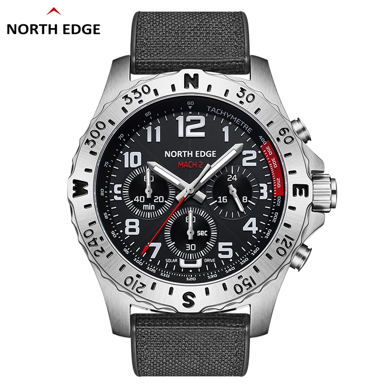 NORTH EDGE Men Watch Solar Pow - огляд і ціна Smartwatch Premium Watches For Men