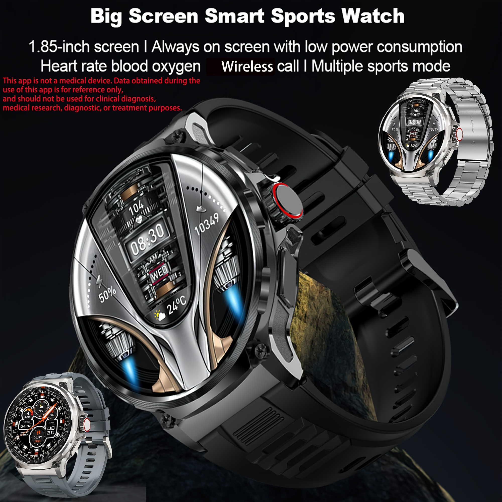 Men'S Smart Watch (Answer/Dial - огляд і ціна Watch Smart Smartwatch