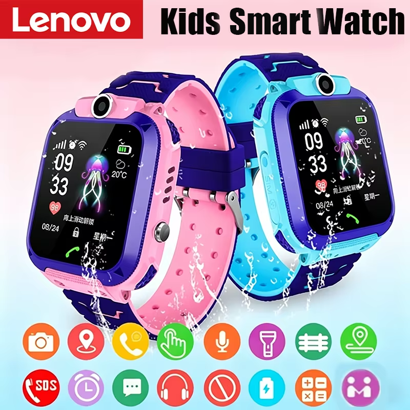 Lenovo Kids SOS GPS Location C - огляд і ціна Smartwatch Watches For Kid Boy With Gps