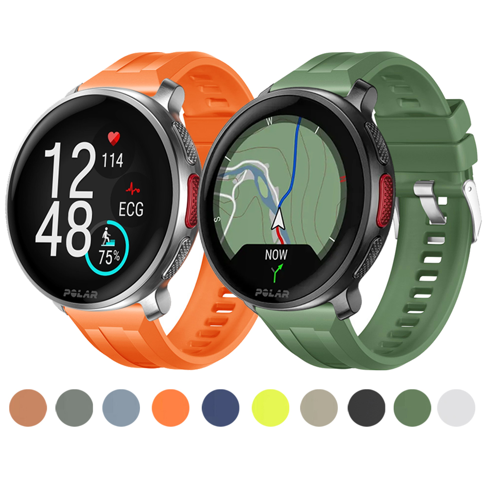 22mm Silicone Strap For Polar  - огляд і ціна Titan Watches Smartwatch