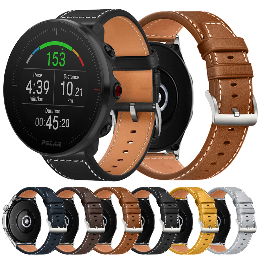 20 22mm Soft Leather strap For - огляд і ціна Titan Watches Smartwatch