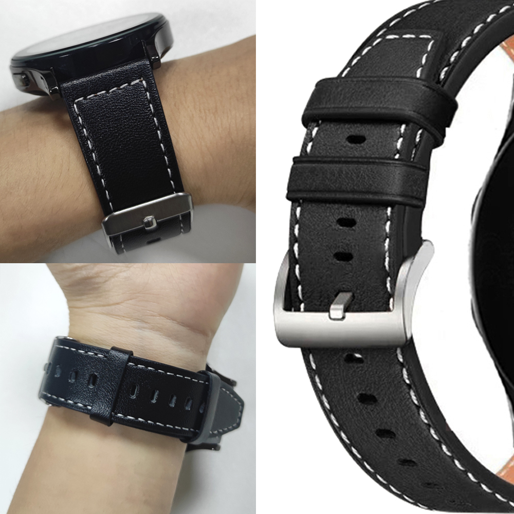 20 22mm Soft Leather strap For - огляд і ціна Titan Watches Smartwatch