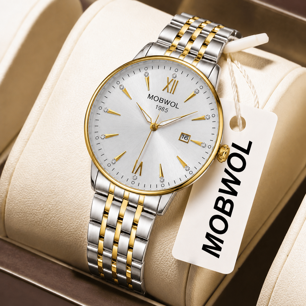 MOBWOL Fashion Luxury Business - огляд і ціна Smartwatch Premium Watches For Men