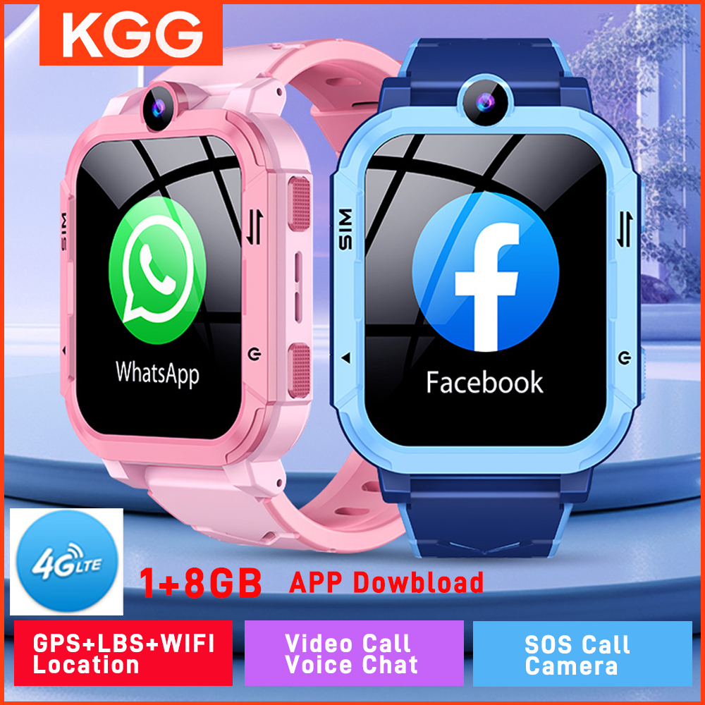 4G Kids Smart Watch 1+8GB GPS  - огляд і ціна Smartwatch Watches For Kid Boy With Gps