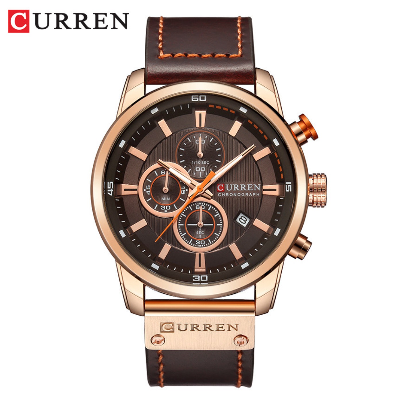 CURREN Fashion Date Quartz Men - огляд і ціна Chronograph Sport Watch