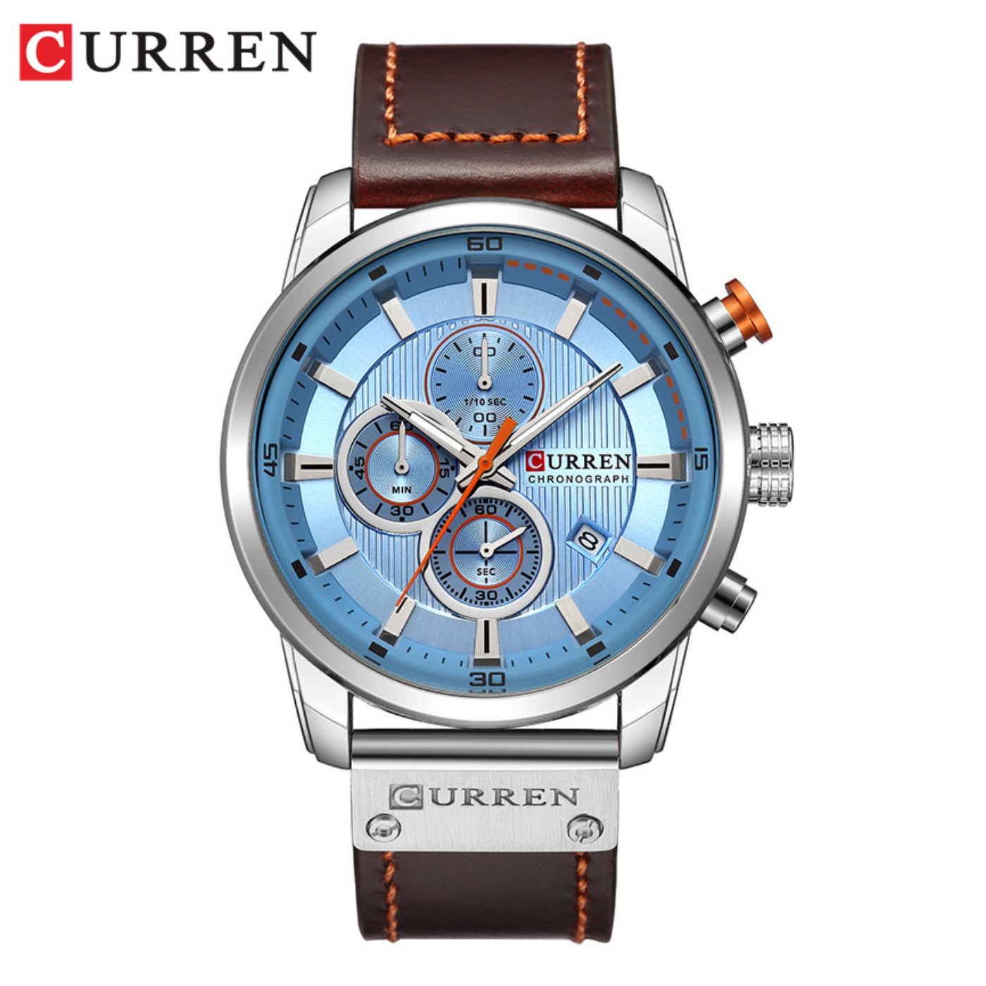 CURREN Fashion Date Quartz Men - огляд і ціна Chronograph Sport Watch