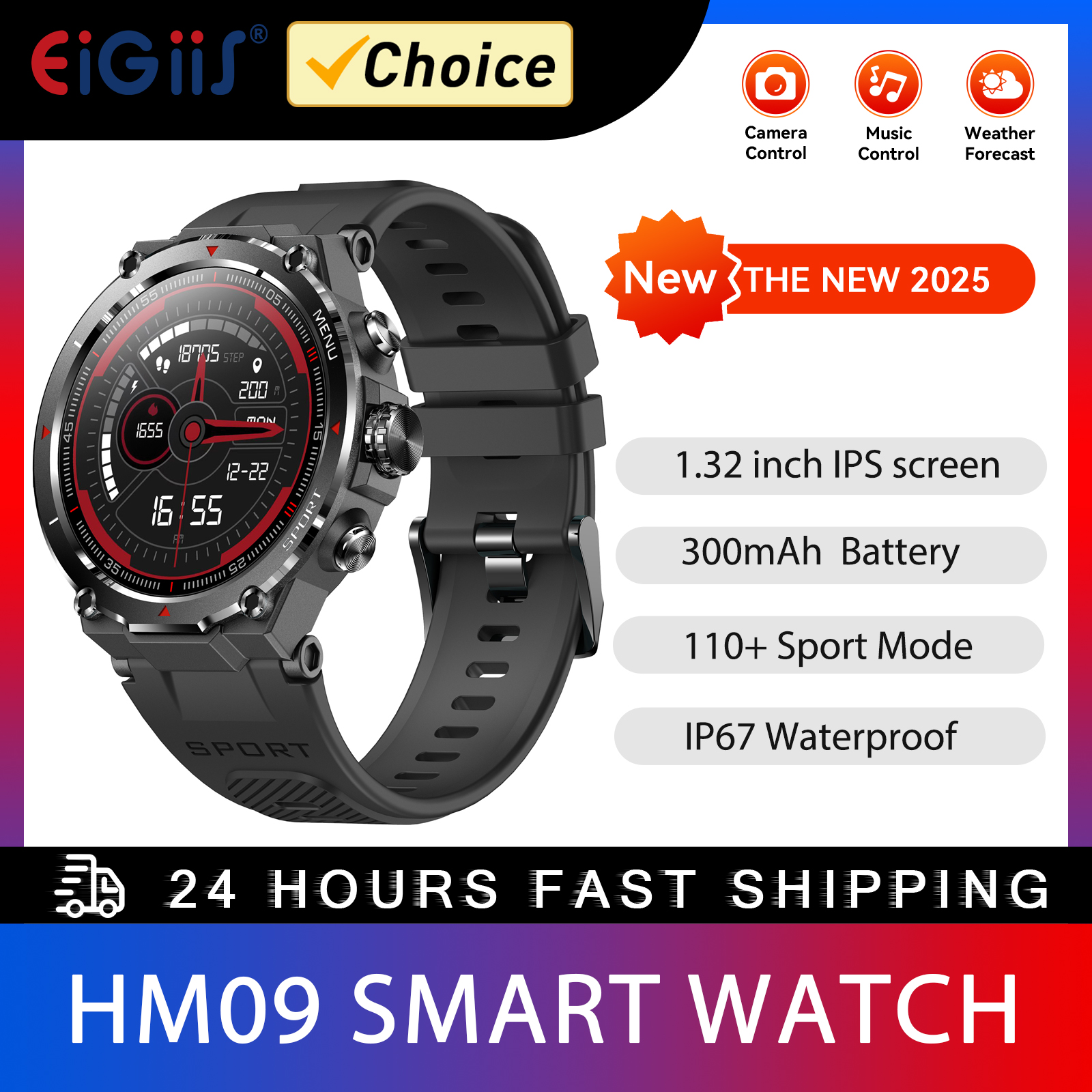 EIGIIS Military Smart Watch fo - огляд і ціна Watch Smart Smartwatch