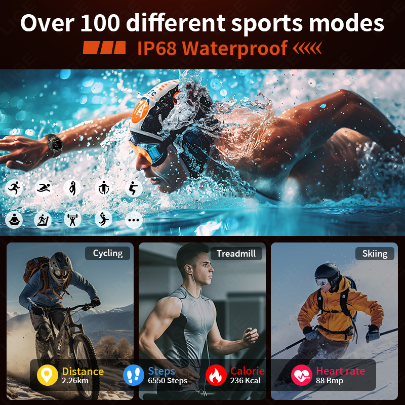 LIGE New Smart Watch Men Outdo - огляд і ціна Smartwatch Premium Watches For Men