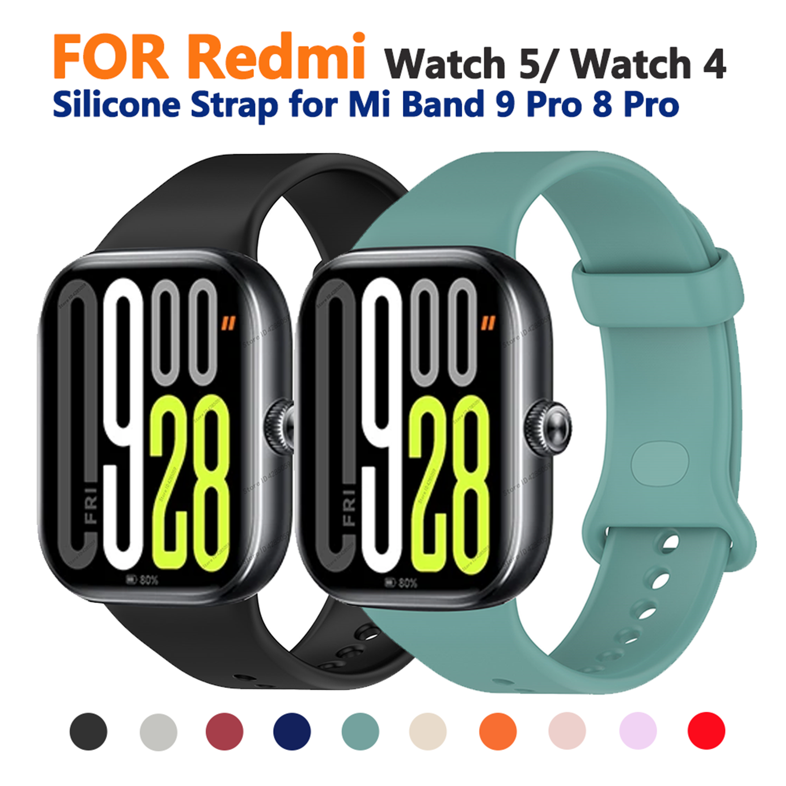 Strap For Redmi Watch 5 watch4 - огляд і ціна Smartwatch Redmi Watches