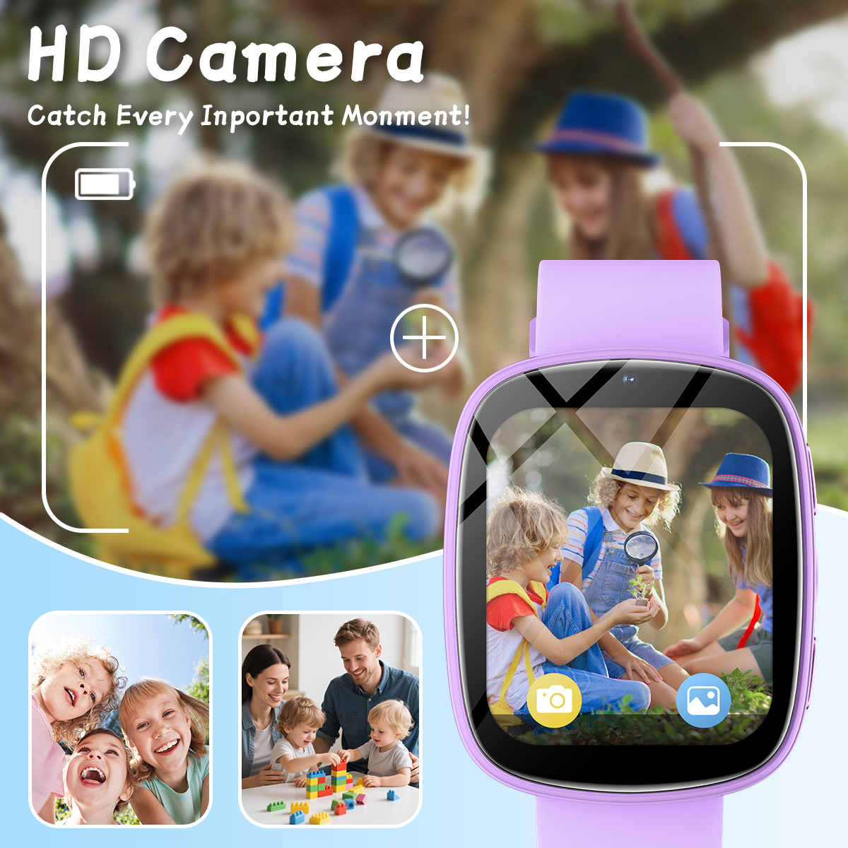NEW Smart Watch for Children T - огляд і ціна Smartwatch Watches Gift For Girls