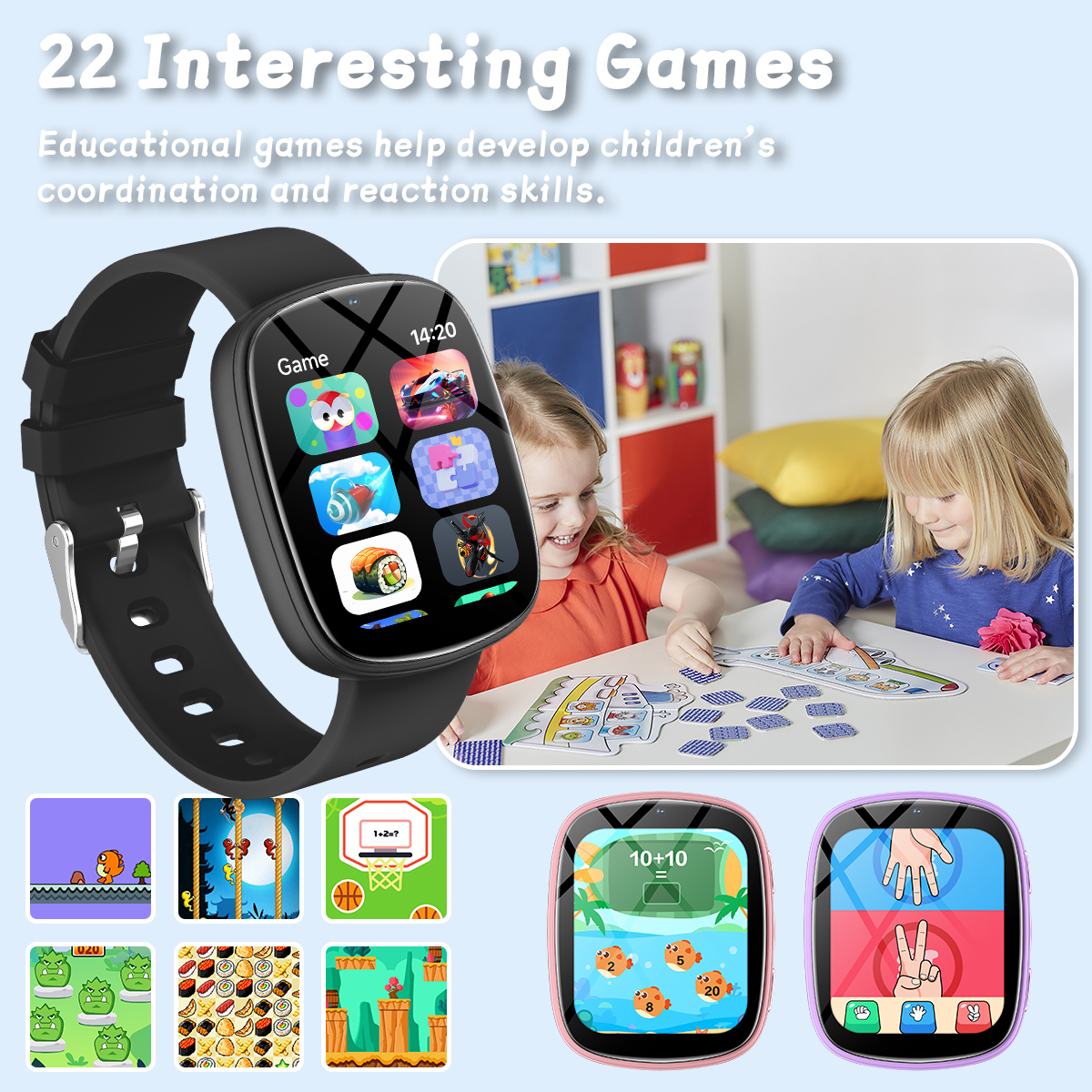 NEW Smart Watch for Children T - огляд і ціна Smartwatch Watches Gift For Girls