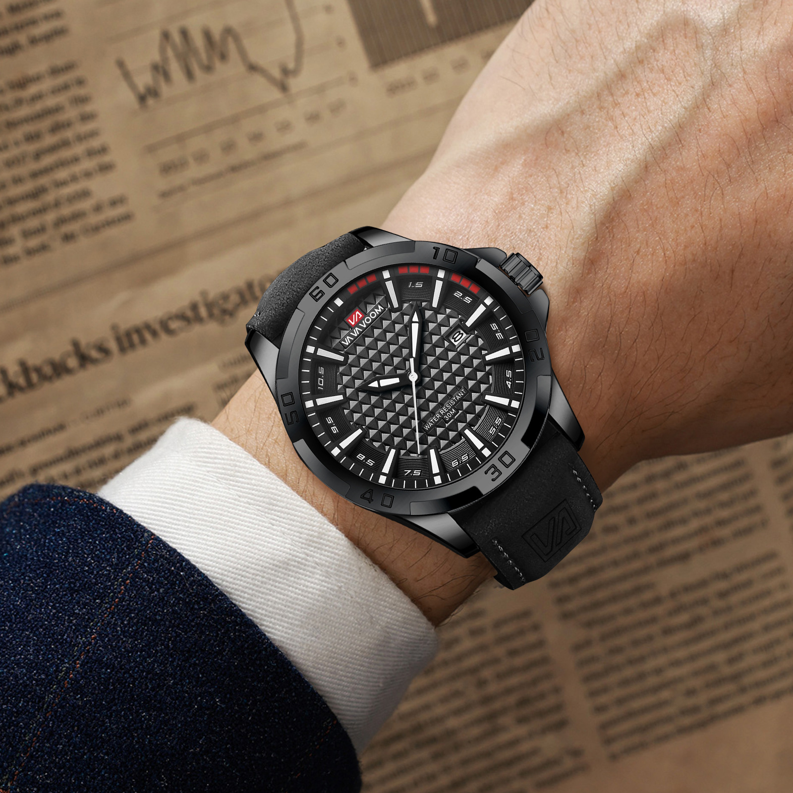 VAVAVOOM 2581 New Large Dial W - огляд і ціна Smartwatch Premium Watches For Men