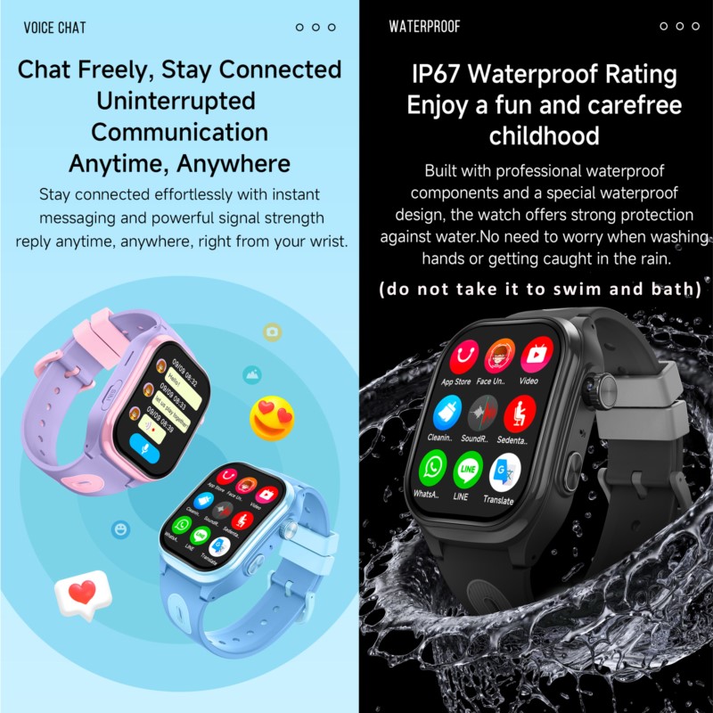 Smart Watch Kids 4G GPS WIFI V - огляд і ціна Smartwatch Watches For Kid Boy With Gps
