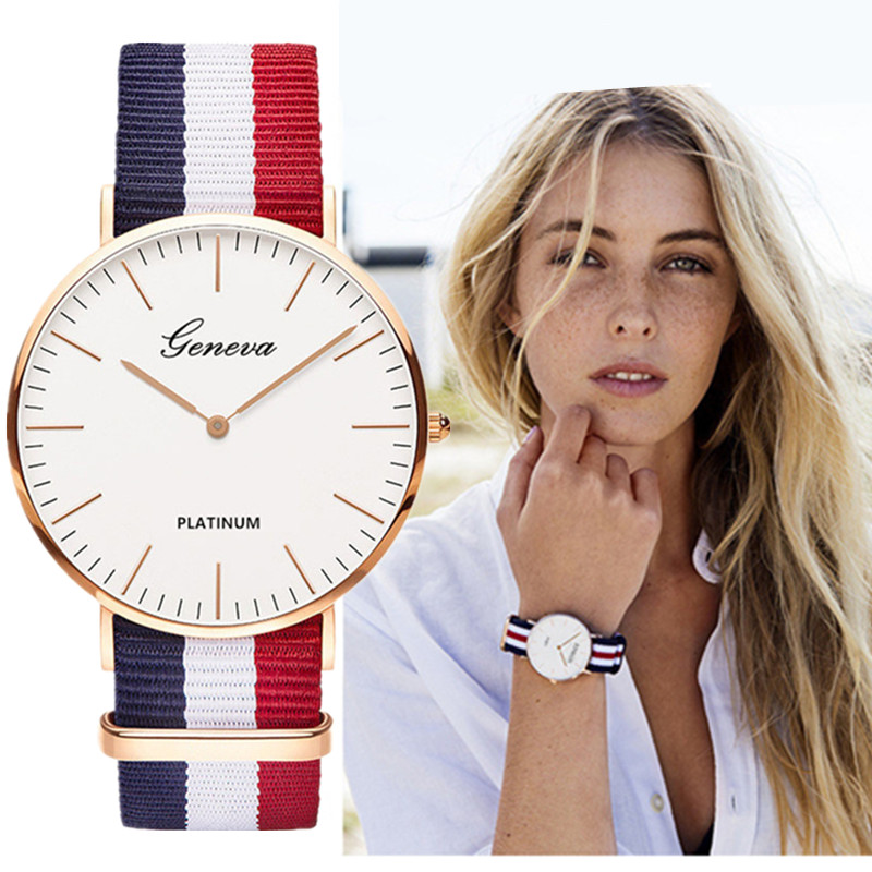 Classic Fashion Stripe Nylon B - огляд і ціна Smartwatch Branded Watches For Women