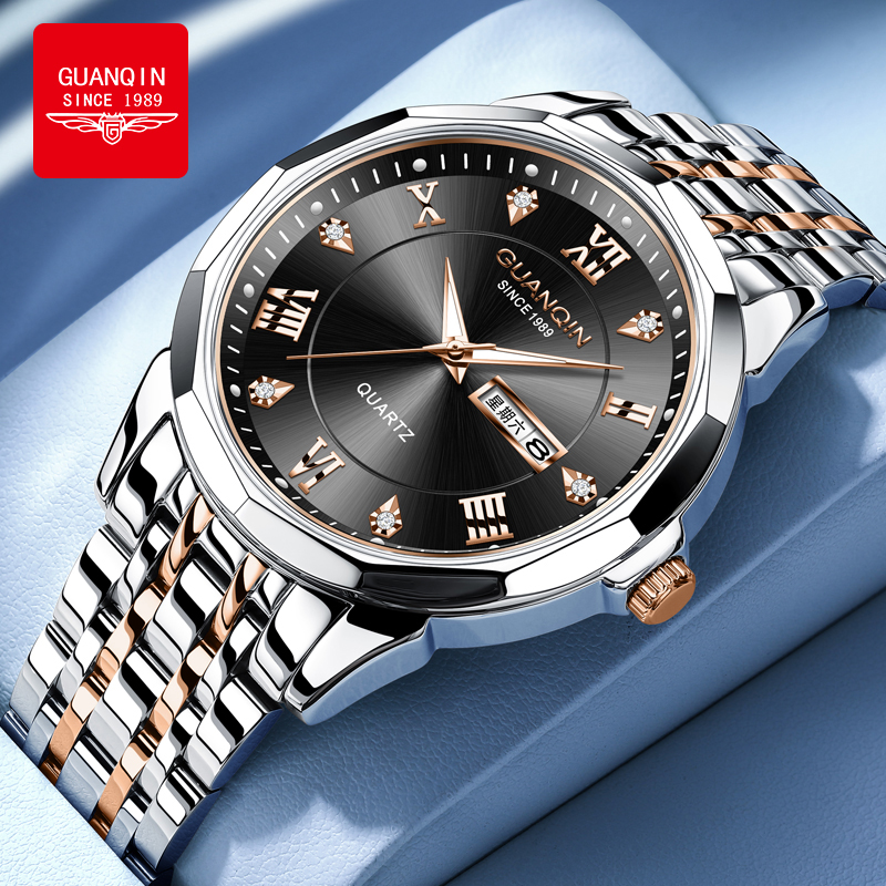 GUANQIN Premium Men's Quartz W - огляд і ціна Smartwatch Premium Watches For Men