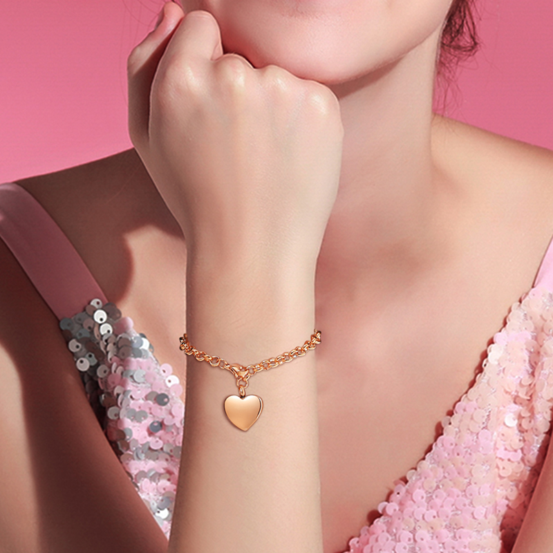 Custom Engrave Heart Bracelet  - огляд і ціна Bracelet Link Remover