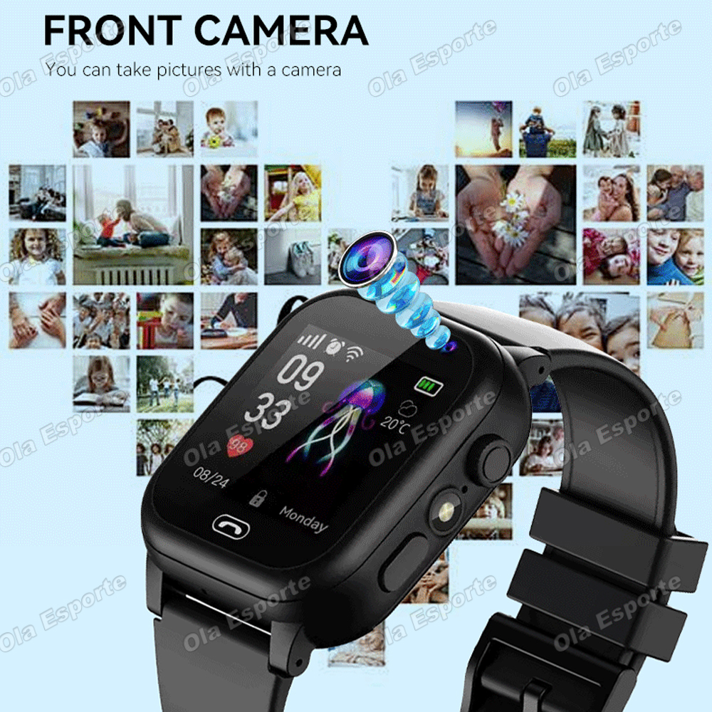 New 2026 Kids Smart Watch SOS  - огляд і ціна Smartwatch Watches For Kid Boy With Gps