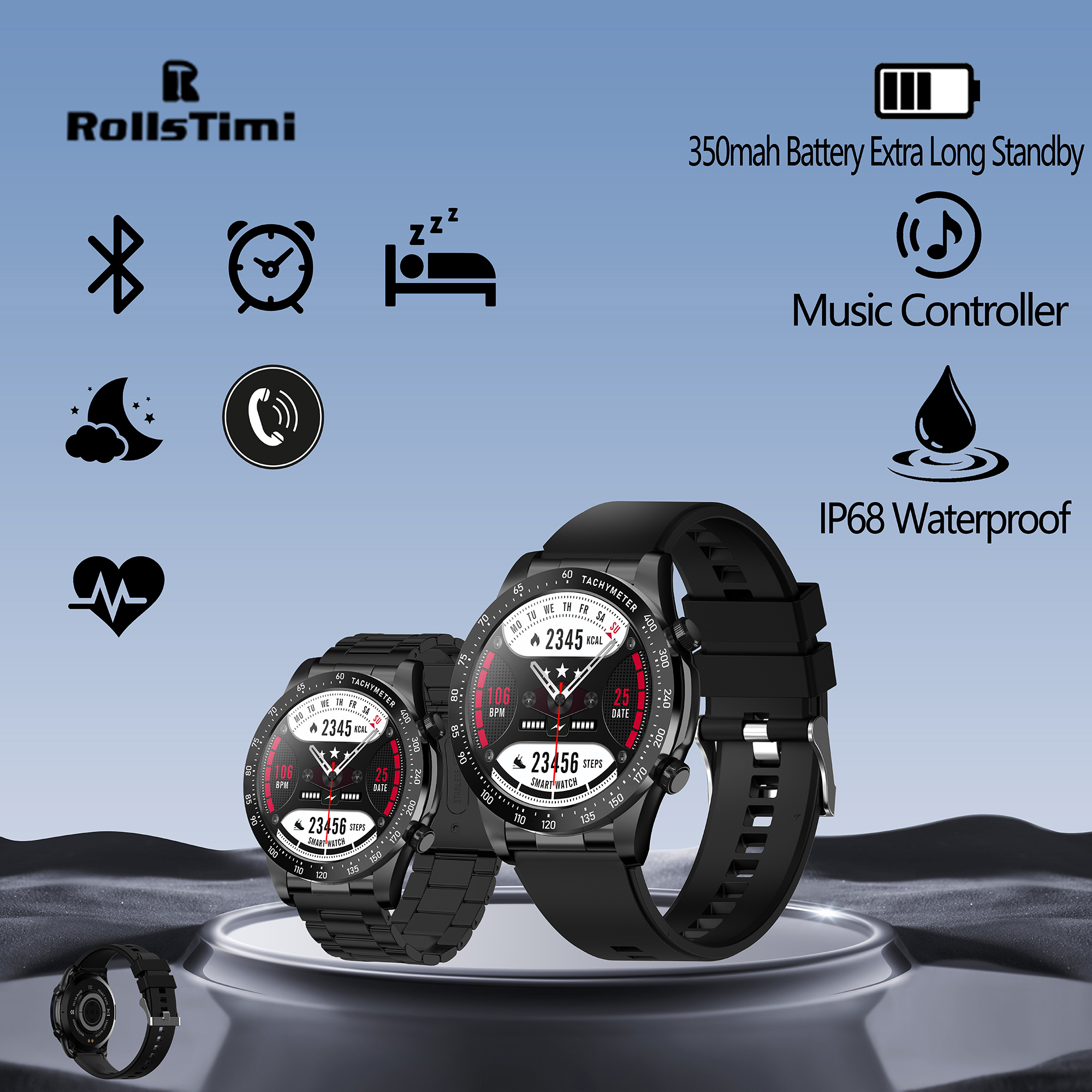 ROLLSTIMI Premium All-Match Me - огляд і ціна Smartwatch Premium Watches For Women