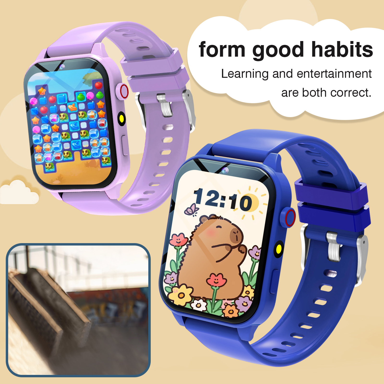 Kids′s Smart Watch 18 Games Ca - огляд і ціна Smartwatch Watches Gift For Girls