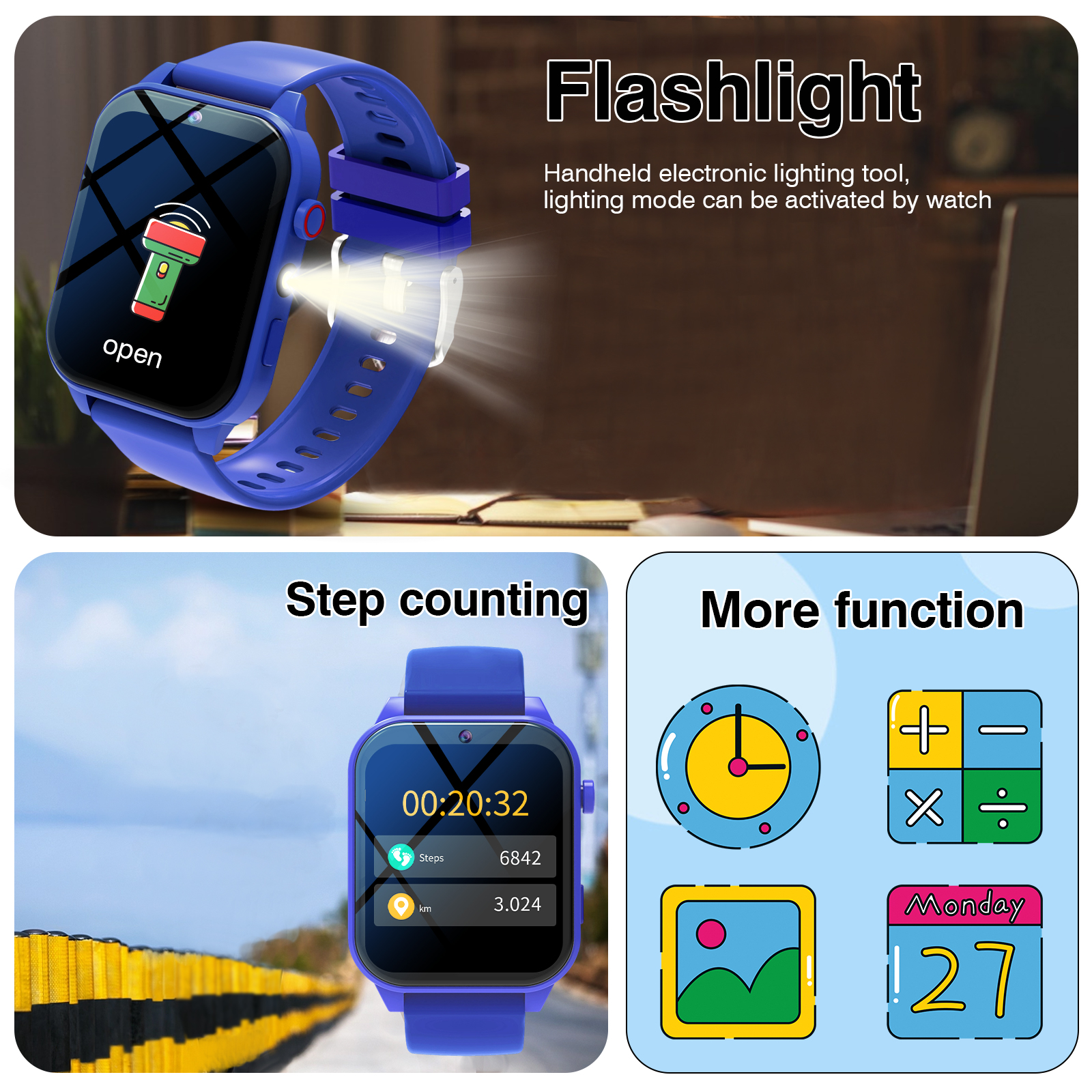 Kids′s Smart Watch 18 Games Ca - огляд і ціна Smartwatch Watches Gift For Girls