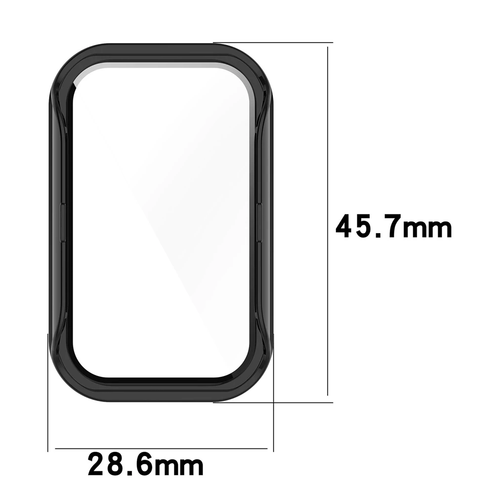 PC Case+Tempered Glass For Xia - огляд і ціна Smartwatch Redmi Watches