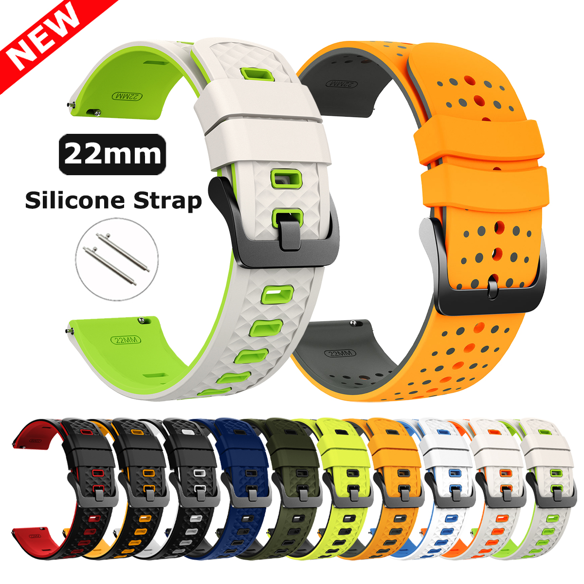 Silicone Strap 22mm For POLAR  - огляд і ціна Titan Watches Smartwatch