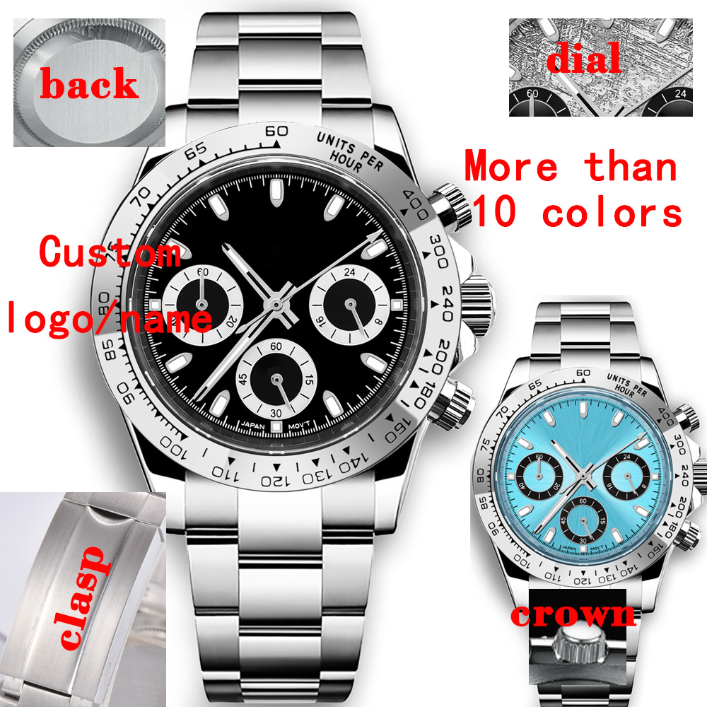 Custom 39mm Watch Quartz for M - огляд і ціна Chronograph Sport Watch