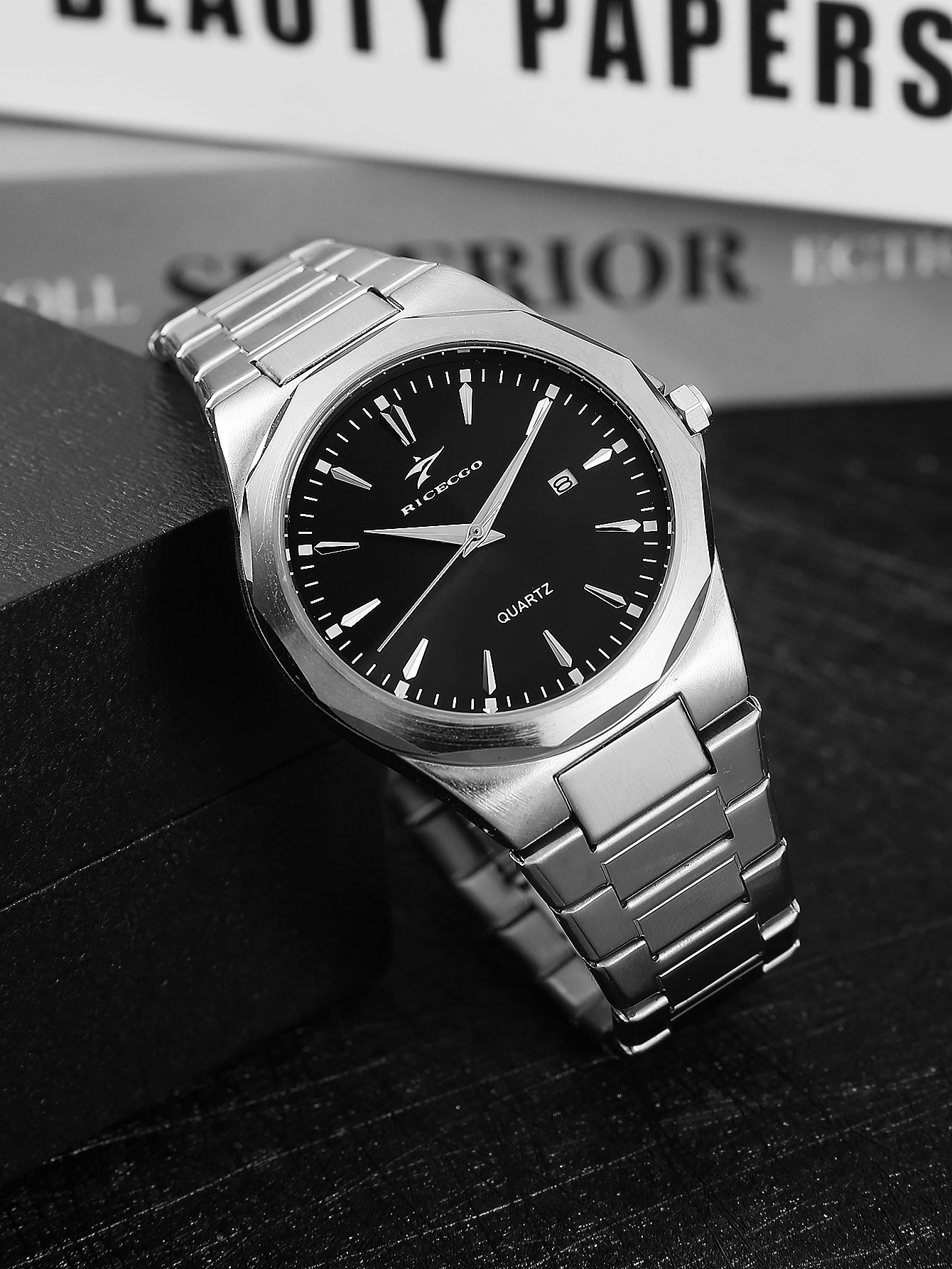 Men's steel band watch, men's  - огляд і ціна Smartwatch Premium Watches For Men