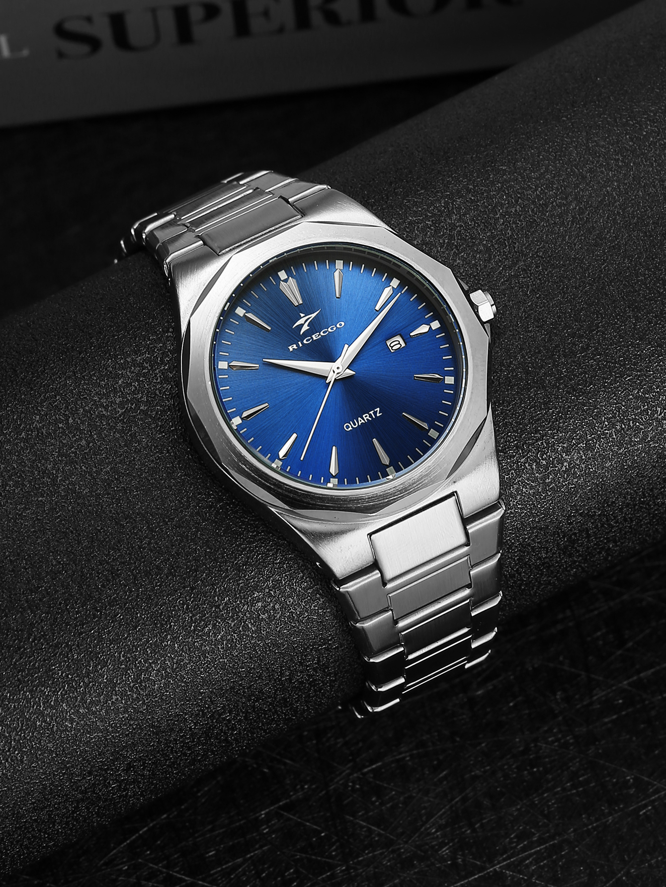 Men's steel band watch, men's  - огляд і ціна Smartwatch Premium Watches For Men