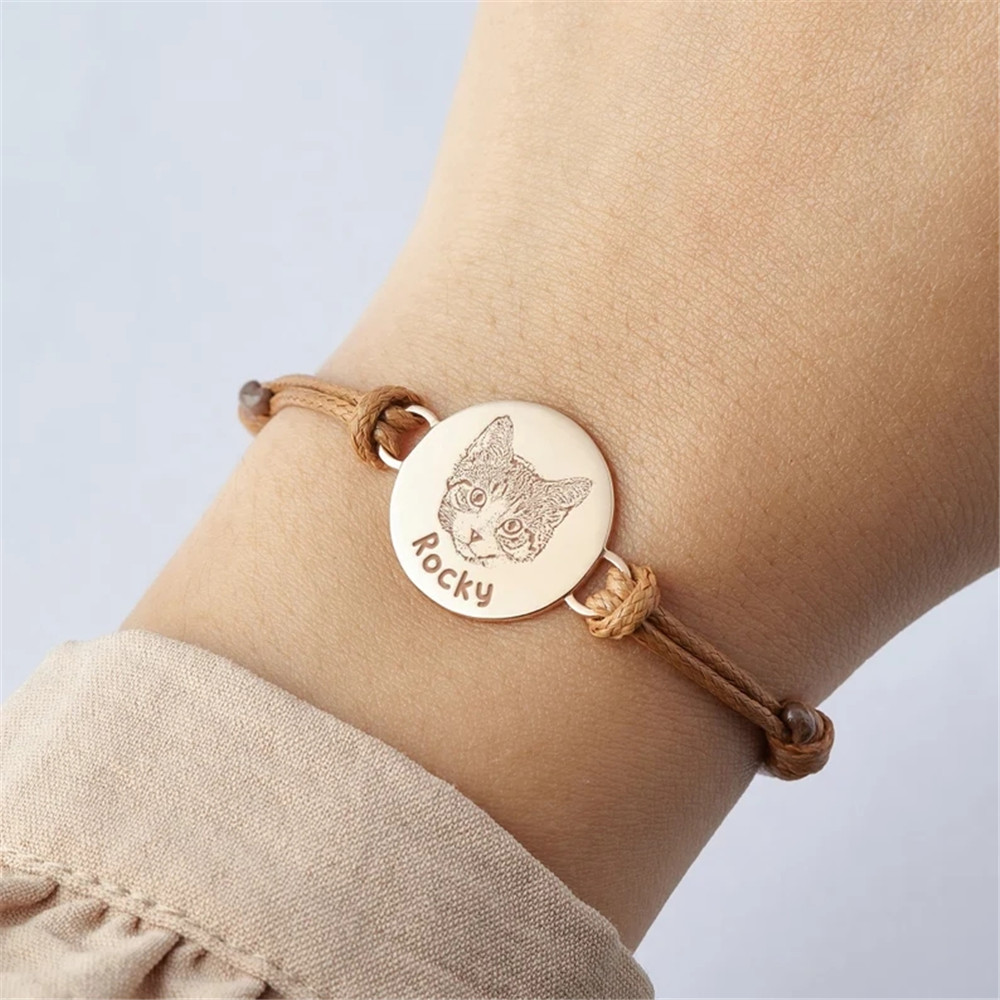 Adjustable Cat Dog Picture Lea - огляд і ціна Bracelet Link Remover