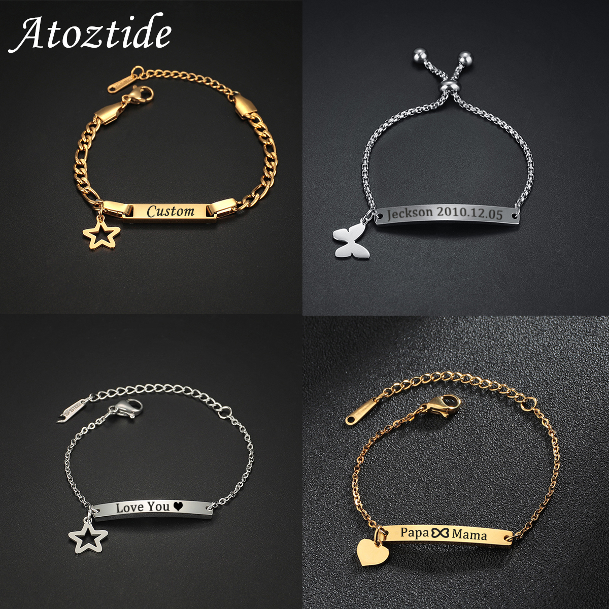 Atoztide Personalized Engrave  - огляд і ціна Bracelet Link Remover