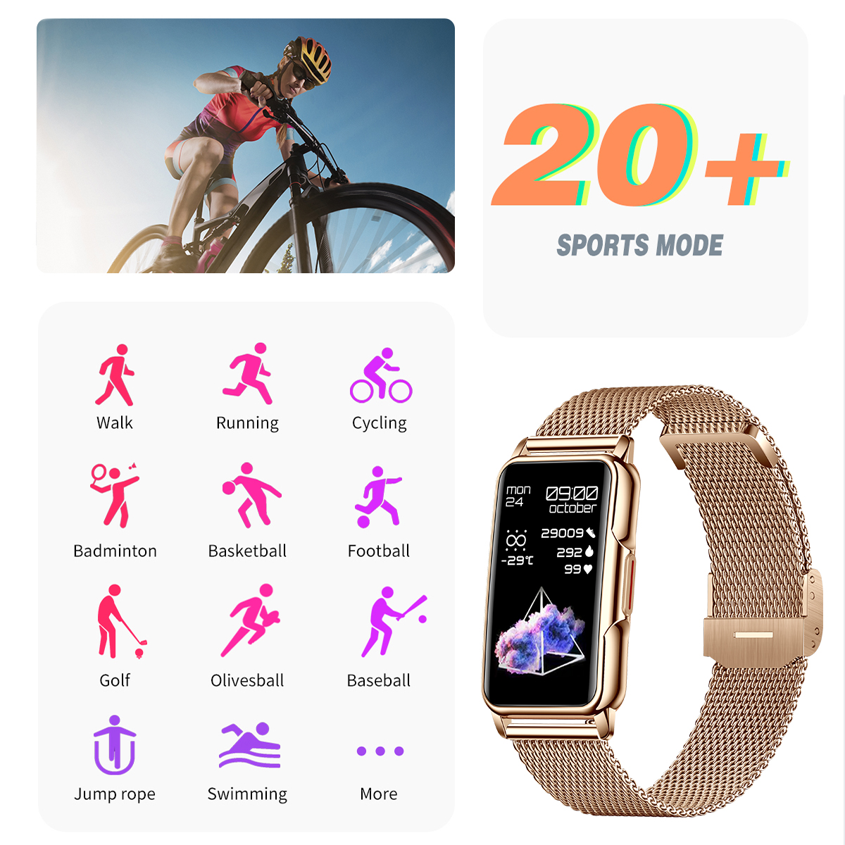 LIGE Smart Watch Men Women Fit - огляд і ціна Watch Smart Smartwatch