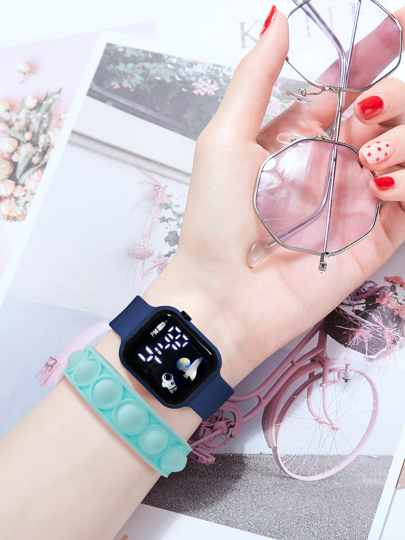 2PCS Children's Smart Watch Br - огляд і ціна Smartwatch Watches Gift For Girls